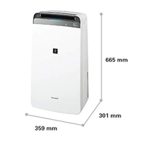 SHARP DW-J20FM-W Air Purifier with dehumidifier