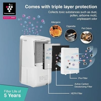 SHARP DW-J27FM-S Air Purifier with dehumidifier