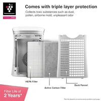 SHARP FP-F40E-W Room Air Purifier