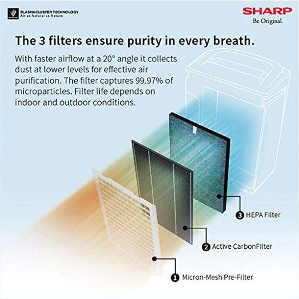 SHARP FP-J40M-W Room Air Purifier