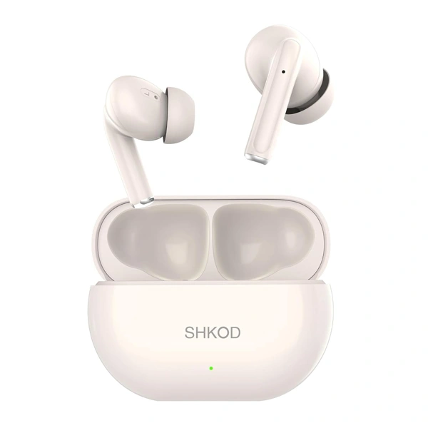 SHKOD AirLits1 Pro True Wireless Earbuds - White - White