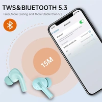SHKOD AirLits3 Pro True Wireless Earbuds - Ocean Aqua - Ocean Aqua