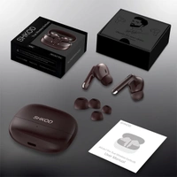 SHKOD AirLits7 Pro True Wireless Earbuds - Wine Red - Wine Red