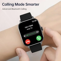SHKOD Watch 3 Pro 2.01" HD Always on Display Smart Watch - Black - Black