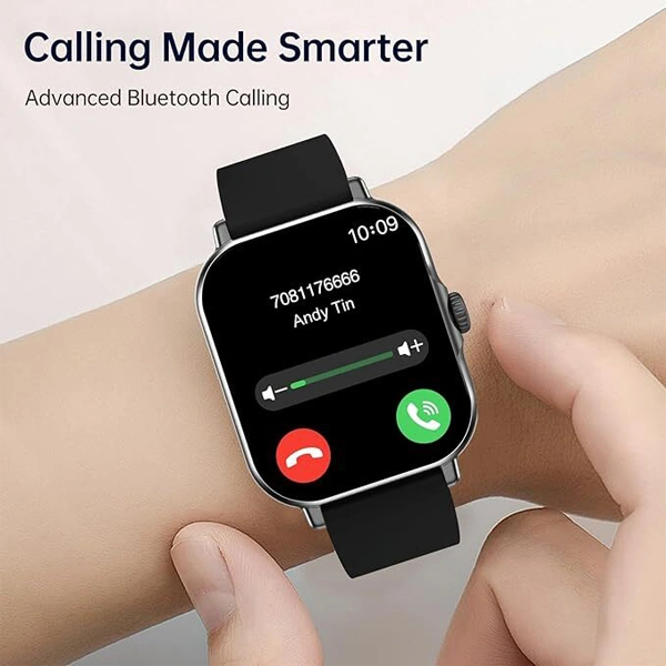 SHKOD Watch 3 Pro 2.01" HD Always on Display Smart Watch - Black - Black