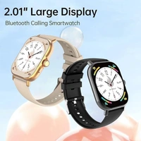 SHKOD Watch 3 Pro 2.01" HD Always on Display Smart Watch - Black - Black
