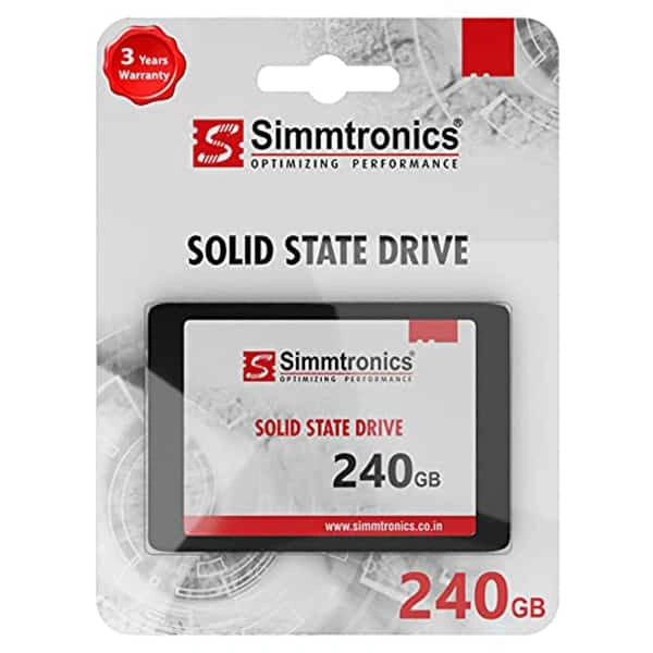Simmtronics 2.5 Sata Solid State Drive - SSD - 240 GB