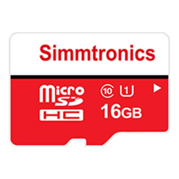Simmtronics Micro SD Card Class 10 Memory Card - 16 GB