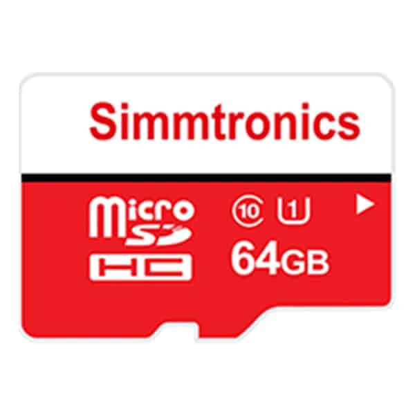 Simmtronics Micro SD Card Class 10 Memory Card - 64 GB