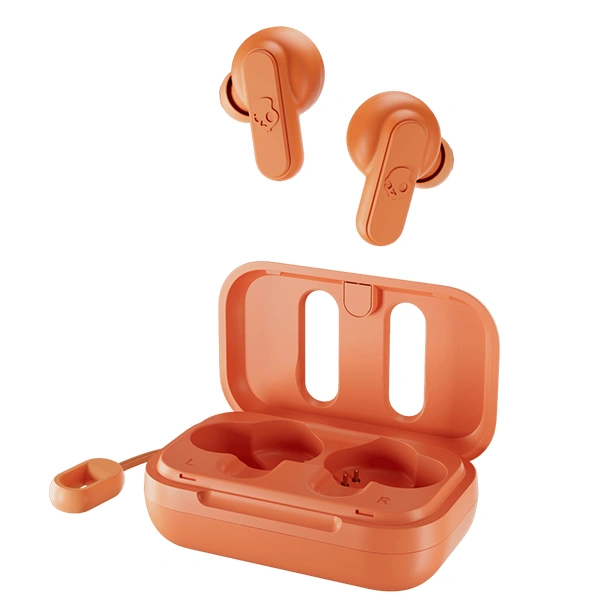 Skullcandy Dime Bluetooth Truly Wireless Earbuds - Golden Orange - Golden Orange