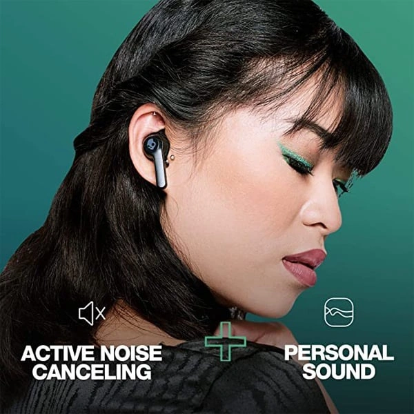 Skullcandy Indy ANC True Wireless in-Ear Bluetooth Earbuds - Grey - Grey