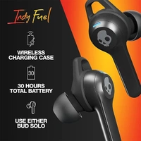 Skullcandy Indy Fuel Truly Wireless Earbuds - Black