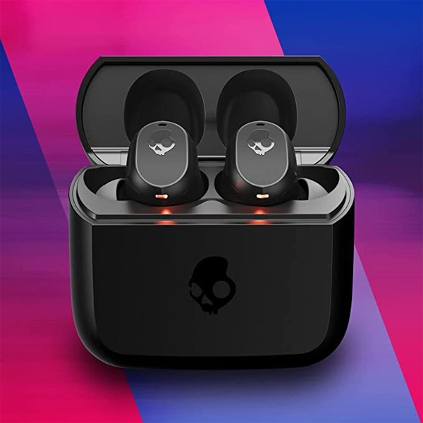 Skullcandy Mod True Wireless in-Ear Earbuds - Light Grey Blue - Light Grey Blue
