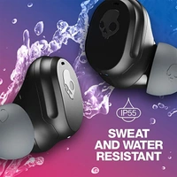 Skullcandy Mod True Wireless in-Ear Earbuds - Light Grey Blue - Light Grey Blue