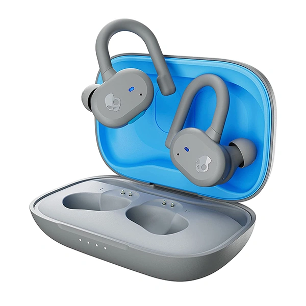 Skullcandy Push Active True Wireless Sport Earbuds - Light Grey Blue - Light Grey Blue