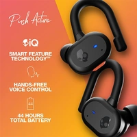 Skullcandy Push Active True Wireless Sport Earbuds - Light Grey Blue - Light Grey Blue