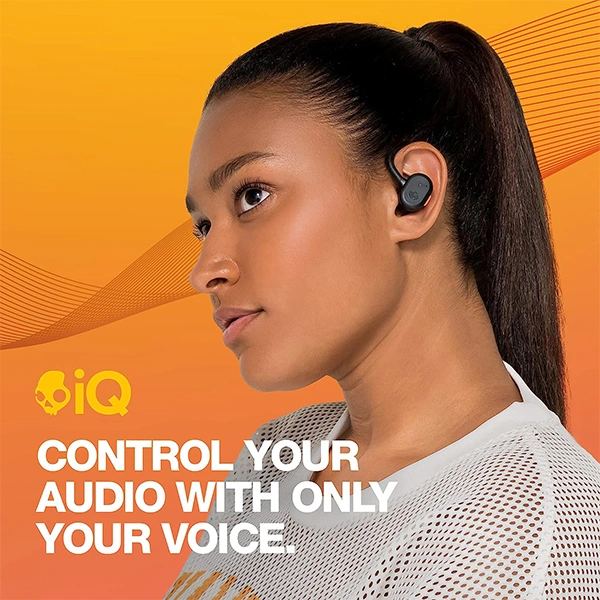 Skullcandy Push Active True Wireless Sport Earbuds - Light Grey Blue - Light Grey Blue