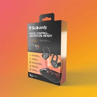 Skullcandy Push Active True Wireless Sport Earbuds - Light Grey Blue - Light Grey Blue
