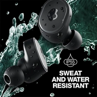 Skullcandy Sesh ANC True Wireless in-Ear Earbuds - Black, Light Grey Blue