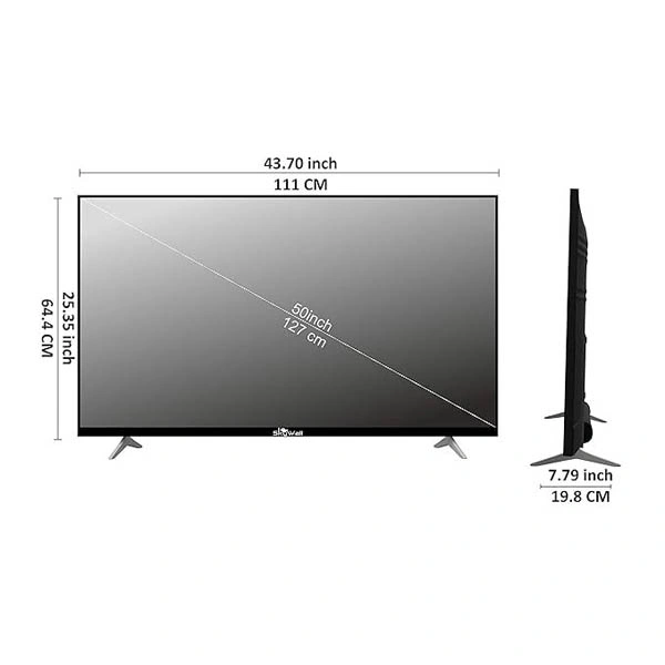 Skywall SkyWall 50SW-VS 127 cm (50 inches) 4K Ultra HD Smart LED TV