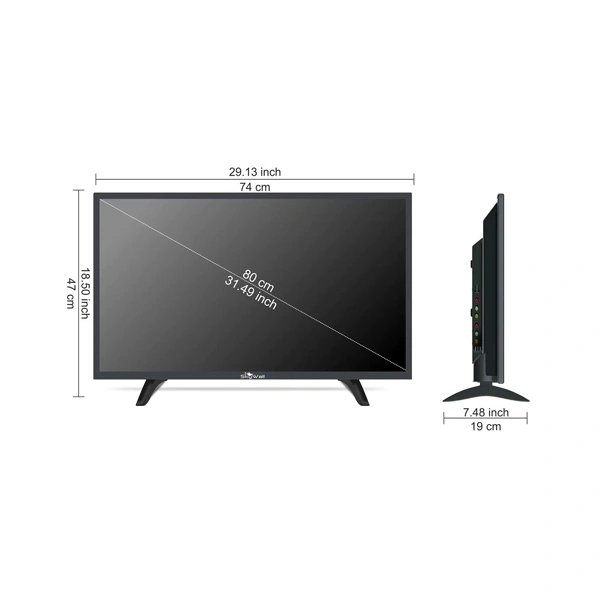 Skywall SkyWall 80 cm (32 inches) HD Ready LED TV 32SWATV With A+ Grade Panel