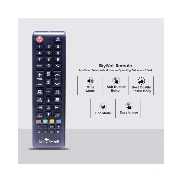 Skywall SkyWall 80 cm (32 inches) HD Ready LED TV 32SWATV With A+ Grade Panel