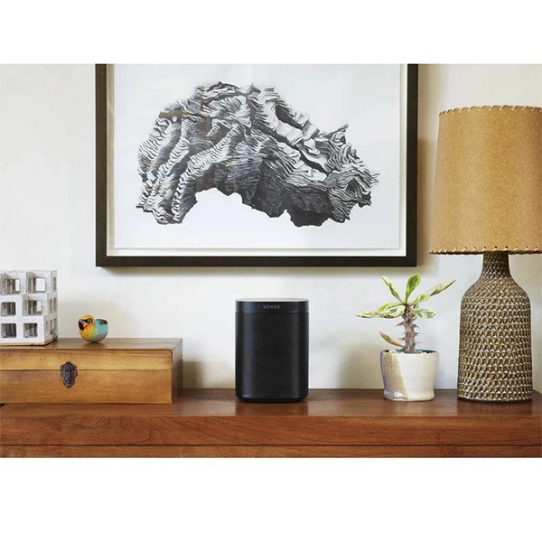 Sonos One Bookshelf Speaker with Alexa - White - White