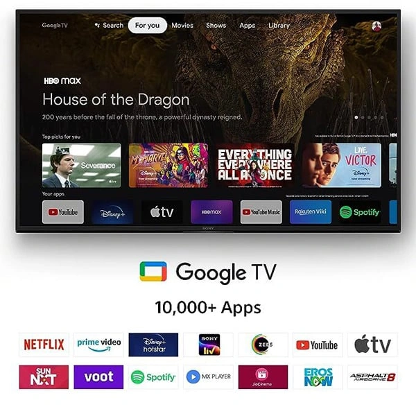 Sony Bravia 108 cm (43 inches) 4K Ultra HD Smart LED Google TV KD-43X75L - Black
