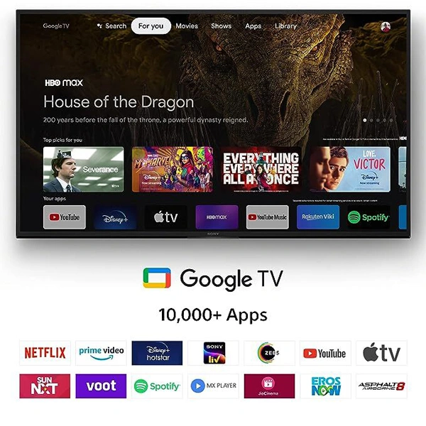 Sony Bravia 126 cm (50 inches) 4K Ultra HD Smart LED Google TV KD-50X75L - Black