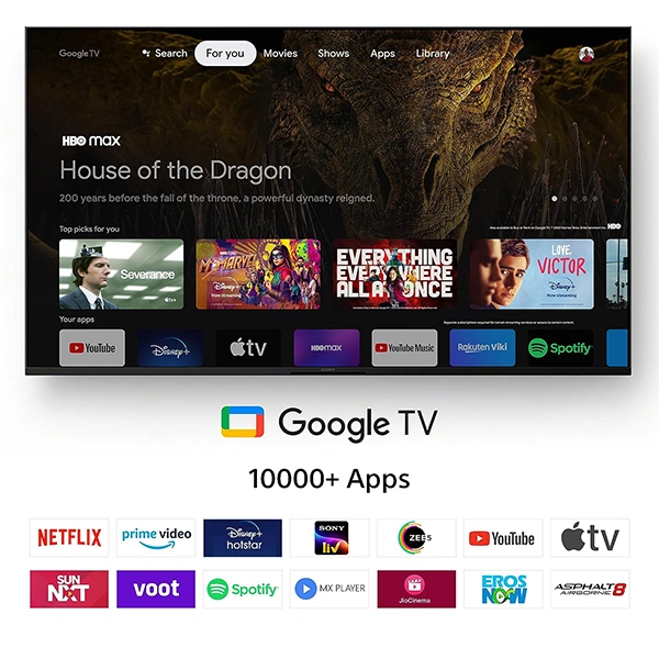 Sony Bravia 164 cm (65 inches) 4K Ultra HD Smart LED Google TV KD-65X82L - Black