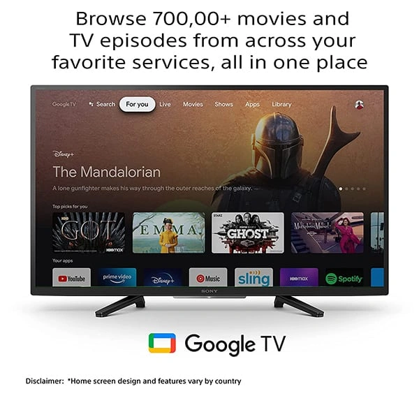 Sony Bravia KD-32W830K (32 inches) HD Smart TV