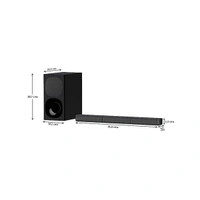 Sony HT-S20R 5.1 Channel Dolby Digital Soundbar - Black