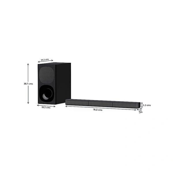Sony HT-S20R 5.1 Channel Dolby Digital Soundbar - Black