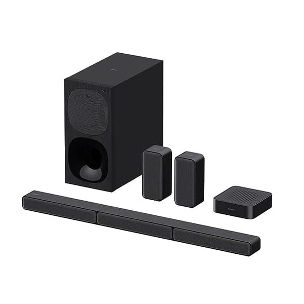 Sony HT-S40R 5.1CH Dolby Audio Soundbar for TV with Subwoofer & Wireless Rear Speakers - Black