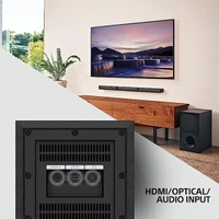 Sony HT-S40R 5.1CH Dolby Audio Soundbar for TV with Subwoofer & Wireless Rear Speakers - Black