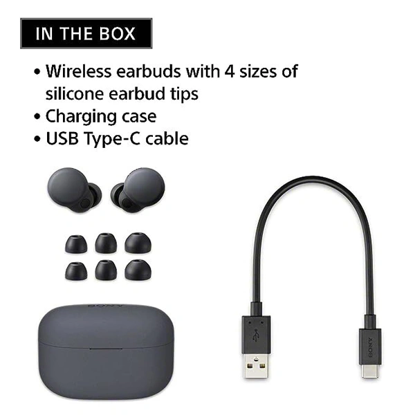 Sony LinkBuds S WF-LS900N Truly Wireless Noise Cancellation Earbuds - Beige - Beige