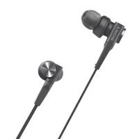 Sony MDR-XB55AP Wired in Ear Headphones with Mic - Blue - Blue