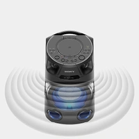 Sony MHC-V13 Wireless Portable Party Speaker with Bluetooth Connectivity - Black
