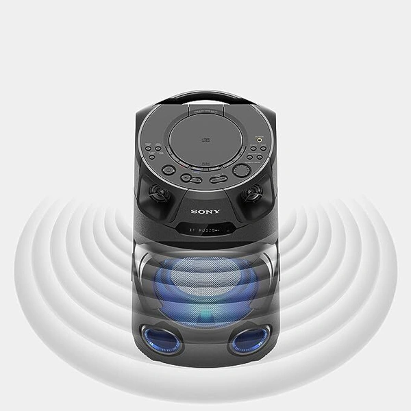 Sony MHC-V13 Wireless Portable Party Speaker with Bluetooth Connectivity - Black