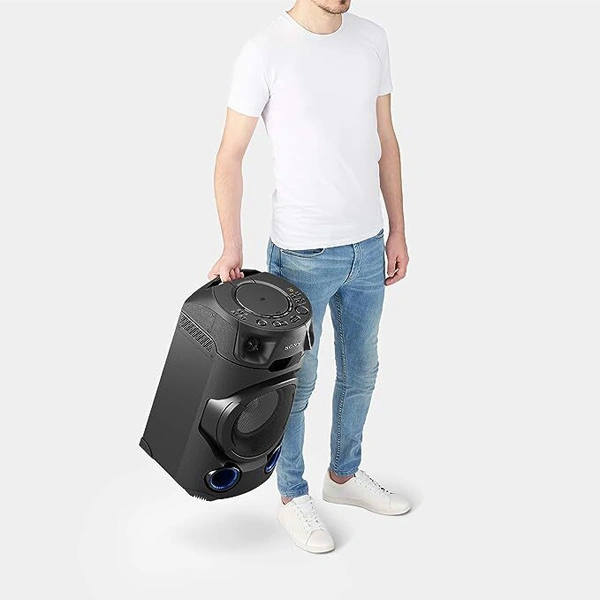 Sony MHC-V13 Wireless Portable Party Speaker with Bluetooth Connectivity - Black