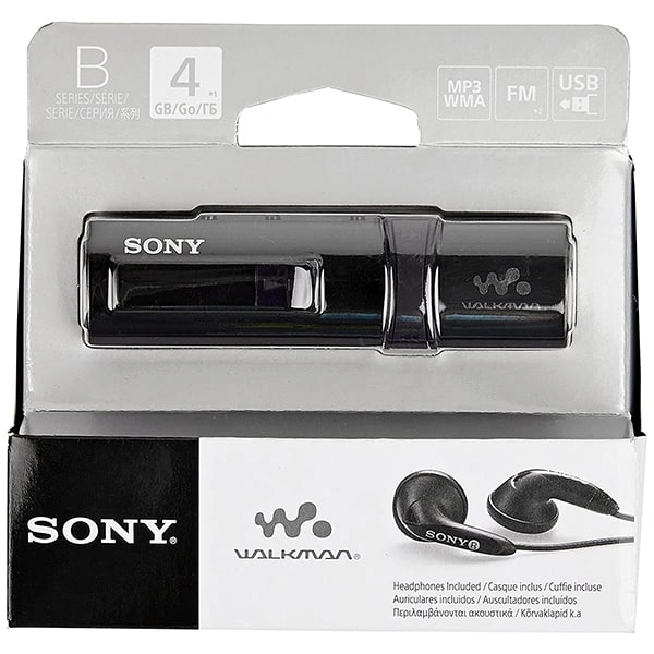 Sony NWZ-B183F Walkman 4GB Digital Music Player - Red - Red