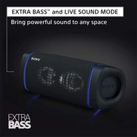 Sony SRS-XB33 Wireless Extra Bass Bluetooth Speaker - Red - Red