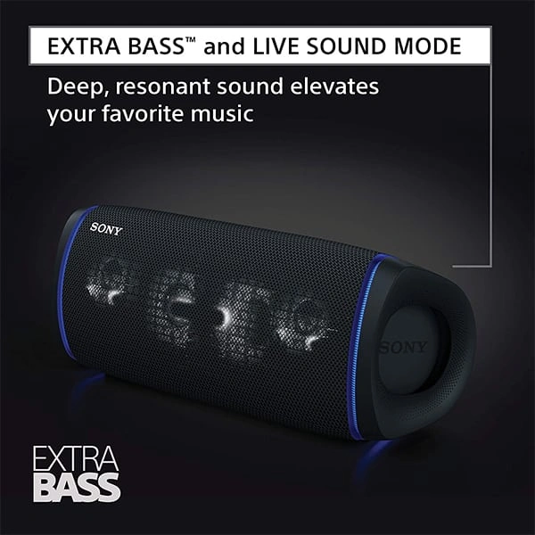 Sony SRS-XB43 Wireless Extra Bass Bluetooth Speaker - Black - Black