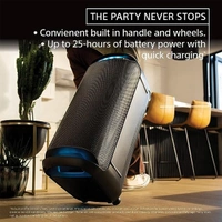 Sony SRS-XV800 X-Series Wireless Portable Bluetooth Karaoke Party Speaker - Black