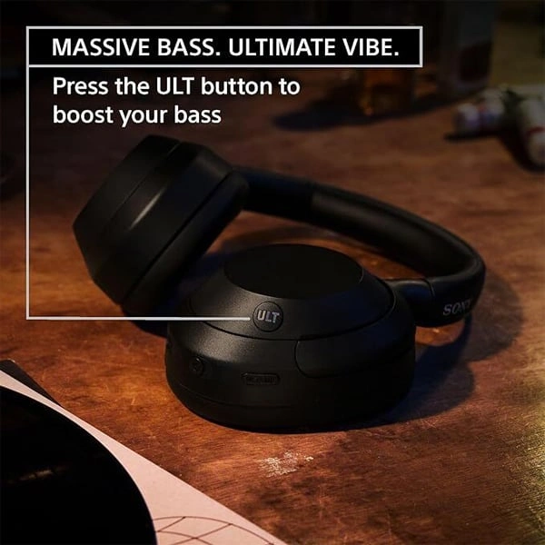 Sony ULT WEAR Noise Canceling Wireless Headphones - Black - Black