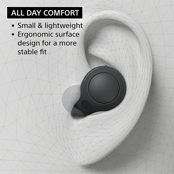 Sony WF-C700N Bluetooth Truly Wireless Lightest Active Noise Cancellation in Ear Earbuds - sage green - sage green