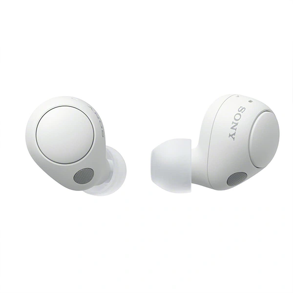 Sony WF-C700N Bluetooth Truly Wireless Lightest Active Noise Cancellation in Ear Earbuds - White - White