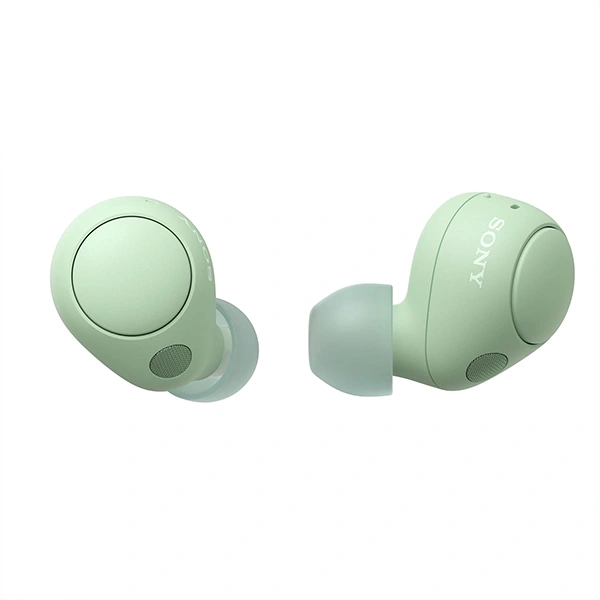 Sony WF-C700N Bluetooth Truly Wireless Lightest Active Noise Cancellation in Ear Earbuds - sage green - sage green