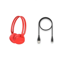 Sony WH-CH400 Wireless On Ear Headphones - Blue - Blue