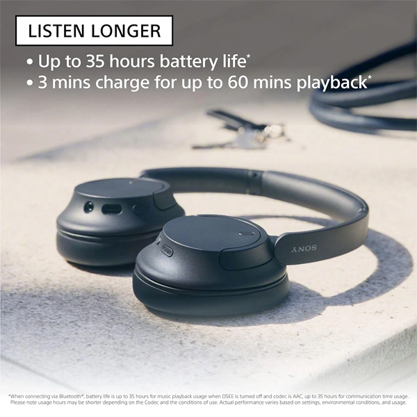 Sony WH-CH720N Noise Canceling Headphone - White - White